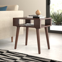 Mid century modern discount wood end tables